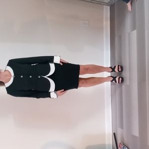 Cute Black & White Blazer/Suit Jacket